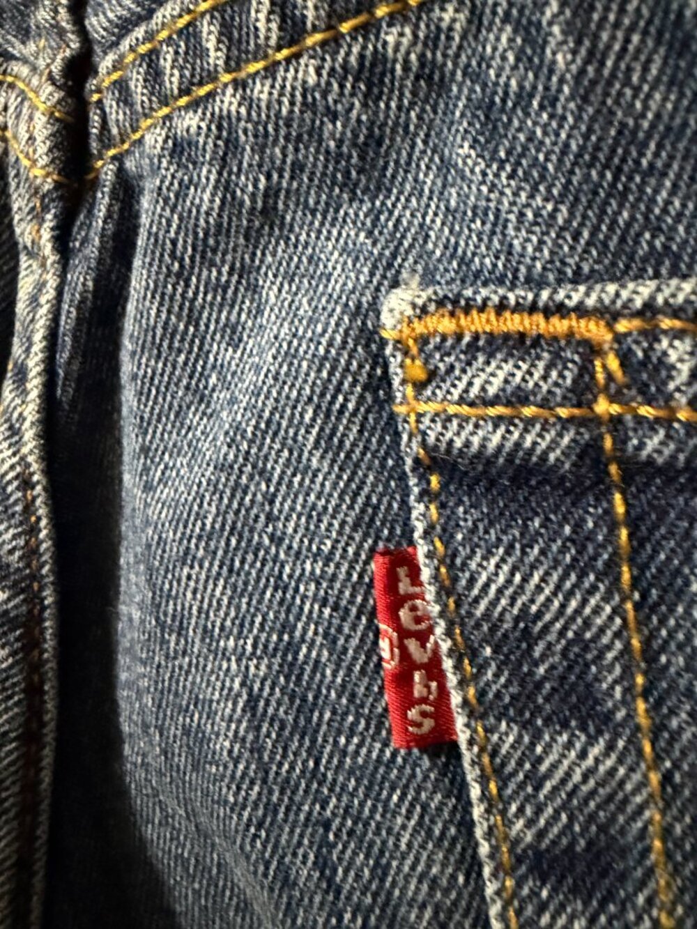 Levi’s 501 Button Fly Jeans – W36 L32 – Medium Wash - Picture 4 of 5